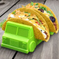 Taco Truck Taco Holder Plate (Set of 2)