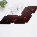 Heat Activated Coasters Reveal Fish When You Pick Up Your Mug