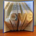 Folded Book Art Turns Book Pages Into 3D Letters