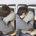 Woollip: An Inflatable Travel Pillow For Sleeping On Planes
