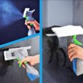 3-in-1 Window Cleaner With Spray Bottle, Wiper, and Squeegee