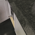 Blind Corner Cabinet Slides All The Way Out For Easy Access To Everything