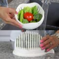 3-in-1 Salad Chopper Lets You Rinse, Chop, and Serve Salads in 60 Seconds