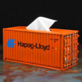 Mini Shipping Container Tissue Box That's Made From Actual Metal