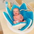 Blooming Bath: A Flower Shaped Baby Support For Sink Baths