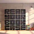 These Letter Shaped Bookcases Let You Spell Anything You Want
