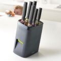 LockBlock: Child-Proof Knife Block Requires Adult-Sized Hands To Remove Knives