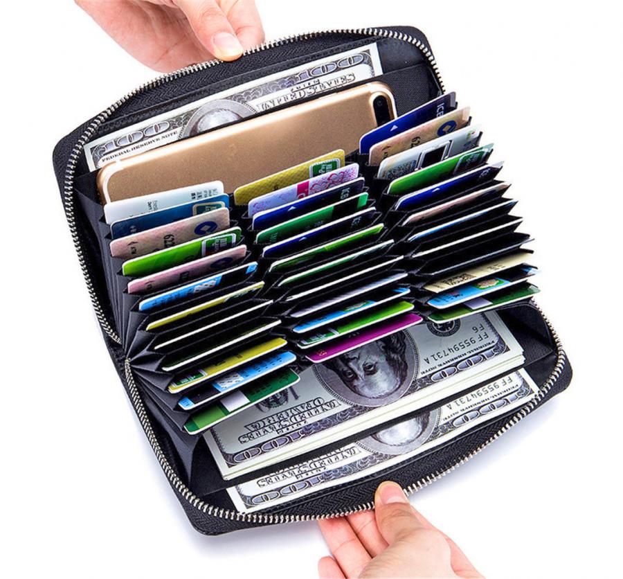 High-Capacity 36 Card Slot Wallet