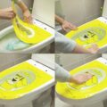 Pongtu Sticker Toilet Plunger Unclogs Toilets By Pushing Down On Bubble