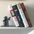 Yoda Bookend Holds Leaning Books Up With The Force