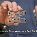 This Brilliant Belt Buckle Doubles as a Leatherman-Like Multi-Tool and Pliers