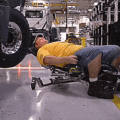 The Human Hoist Is an Incredible Futuristic Robotic Creeper For Mechanics