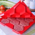 The Burger Master Press Makes 8 Perfect Burger Patties at a Time