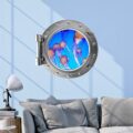 Jellyfish Ship Window Decal Makes It Look Like You're Living Underwater