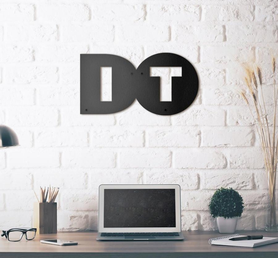 DO IT Inspirational Metal Wall Art