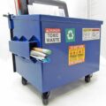 Dumpsty: A Mini Desktop Dumpster For Organizing Your Desk, Made From Real Metal