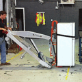 Hand Powered Forklift Lets You Easily Lift Over 300 lbs of Weight