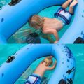 Transparent Bottom Inflatable Water Raft Gives Great Views Of Underwater Life