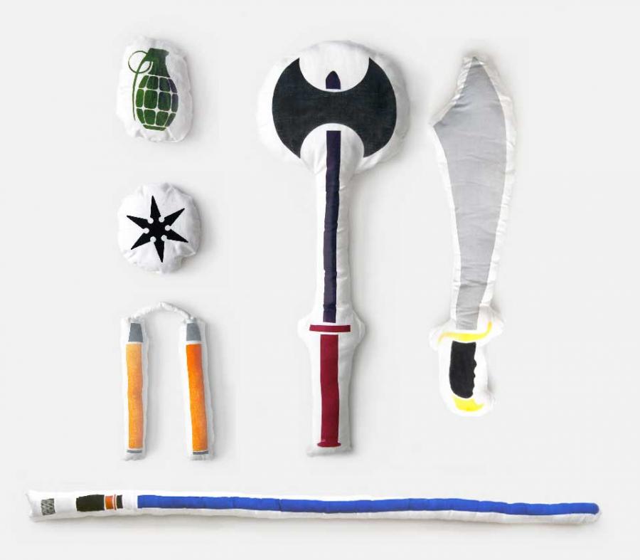 There Are Now Pillow Fight Weapons That'll Help You Have The Greatest Pillow Fight Ever