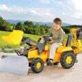 Kids Pedal Powered Backhoe Tractor