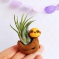 Hugging Sloth Air Planter