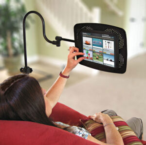 This Ultimate Floor Stand Tablet and Book Holder Lets You Watch Or Read Hands-Free