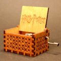 Harry Potter Theme Wooden Music Box