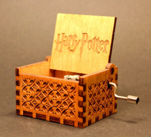 Harry Potter Theme Wooden Music Box
