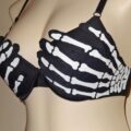 Skeleton Hands Bra Halloween Costume