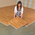Faux Hardwood Floor Interlocking Foam Tiles (25-Pack)