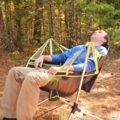 This Ultimate Camping Chair Reclines and Swings, Might Be The Comfiest Folding Chair