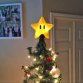 Every Super Mario Geek Probably Needs This Power Star Christmas Tree Topper