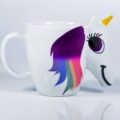 Color Changing Rainbow Unicorn Mug