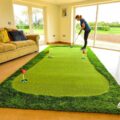 This Ultimate Home Putting Green Measures a Massive 13.1 Feet Long