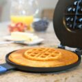 PanWaffle Makes a Pancake and Waffle In One