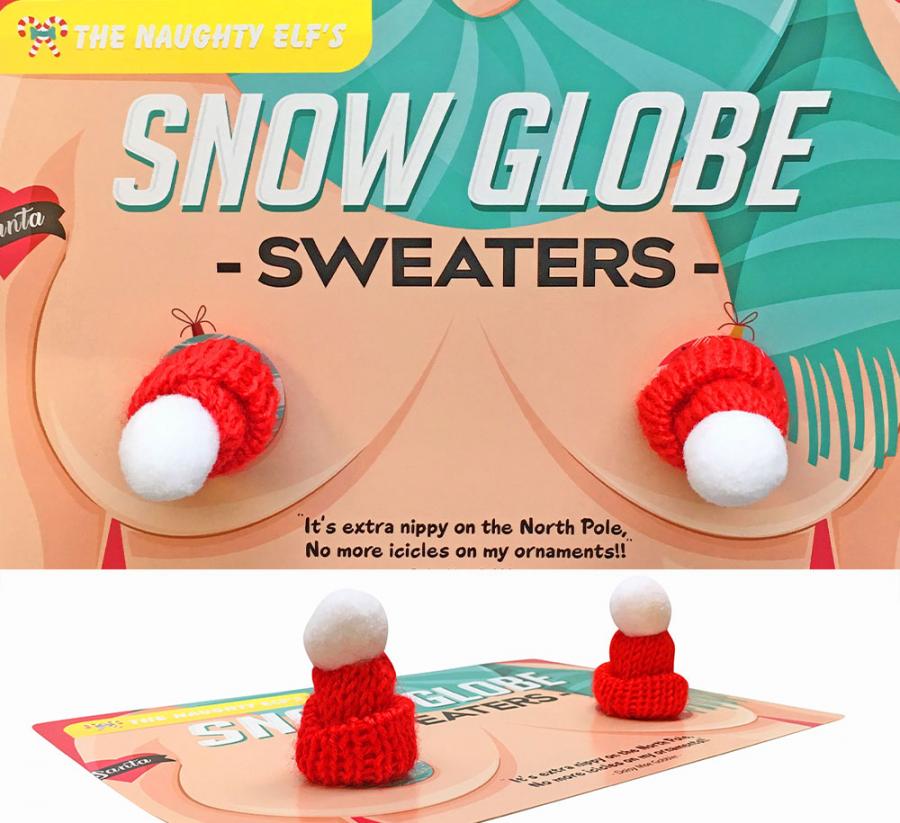 When The Weather Gets Nippy You Can Now Get Sweaters For Your...Snow Globes
