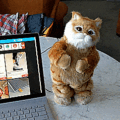 Dancing Cat Speaker - Robotic Moving Cat Dances To Your Music