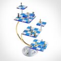 Star Trek Tridimensional 3D Chess Set Replica