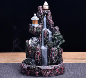 This Incense Burner Looks Like A Flowing Waterfall