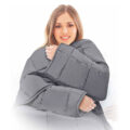There's Now a Snuggie-Like Weighted Blanket With Sleeves To Calm Your Nerves On The Go