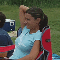 Canopy Chair: Lawn Chair With A Rain/Sun Guard