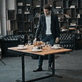 This Shelf Turns Into A Table In Seconds