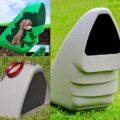 Underground Dog House Keeps Them Comfortable In Hot or Cold Weather