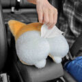 Corgi Butt Car Tissue Dispenser