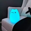 Cat Night-Light Tap The Kitty To Turn It On/Off