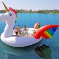 Giant Unicorn Lake Float Seats Up to 6 Adults