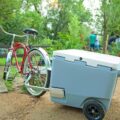 This Brilliant New Cooler Lets You Tow It Behind Your Bicycle To Easily Haul It Anywhere