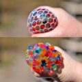 Exploding Colorful Balls Stress Ball With LED Lights (5-Pack)