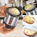 This Butter Mill Grate Makes Hard Butter Easily Spreadable