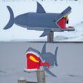 Great White Shark Mailbox